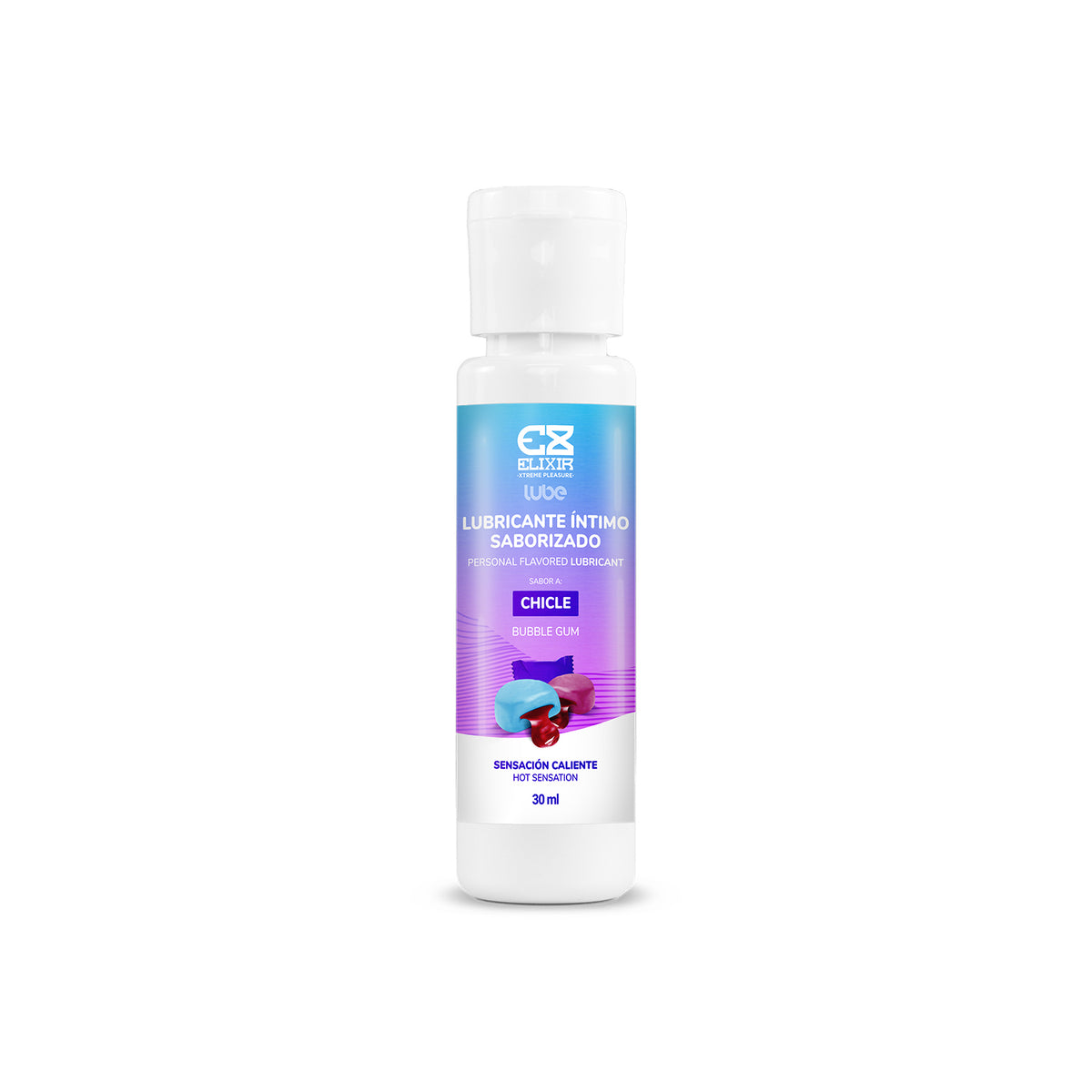 Intimate hot-cold Bubble Gum flavor Lubricant