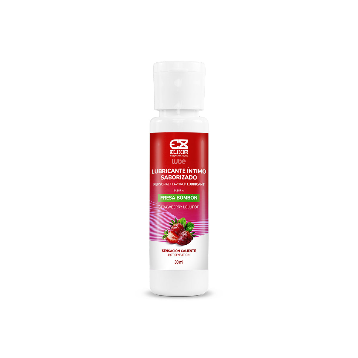 Intimate hot-cold Strawberry flavor Lubricant